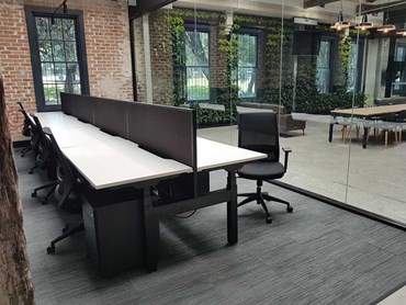 OfficePace supplied workstations, task chairs and personal storage