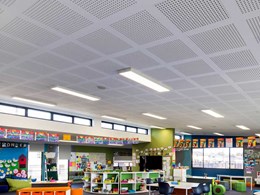 Gyptone perforated plasterboard helps deliver quality classrooms