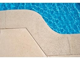 Hand finished curved pool bullnosing available from Urbano Unique Stone