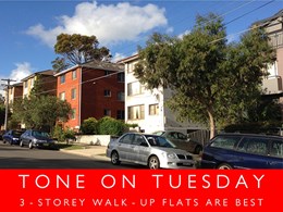 Tone on Tuesday 217: 3 storey walk up flats are the best solution