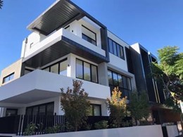 Archclad Express panels create a beautiful exterior on Brighton apartments