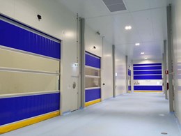 20 rapid roll doors installed at Sydney food processing facility