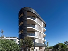 Sculpture by the sea: Solis Apartments, Little Bay by Fox Johnston