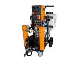 spray era polymers distributes portable easy hb elastomer systems gama units