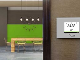 Devex Systems introduces new intelligent thermostat for underfloor heating