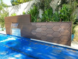Stunning pool screen created with NewTechWood composite profiles for Perth home
