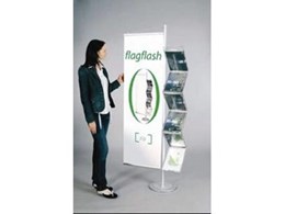 ZigZag Zip brochure holder display unit from Face Visual Marketing Group