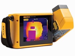 Large LCD touchscreen takes Fluke infrared cameras to a whole new level 