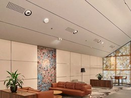 Autex Cube meets acoustic design challenges in Westralia Plaza lobby