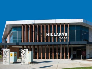 The multi-tenancy Hillarys Plaza features individually controlled air conditioning units