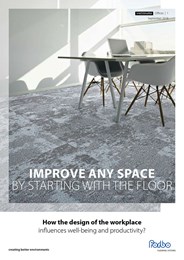 Improve any space by starting with the floor: How the design of the workplace influences well-being and productivity?