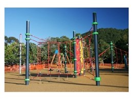 Moduplay Commercial Play Systems install playground equipment at Stanwell Park Beach