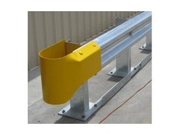 Stubby Nose end for guardrails available from Armco Barriers