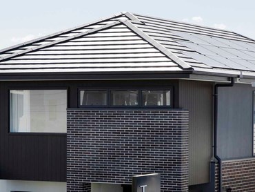 The Mayfair featuring Monier's InlineSOLAR recessed panels 