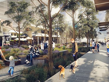Civic Link will function as the &#39;cultural spine&#39; of Parramatta. Image: SJB

