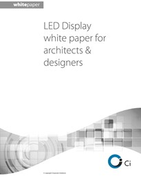 LED display for architects & designers