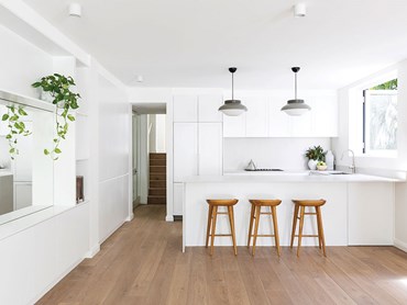 The Mosman home featuring European Oak timber flooring from Havwoods