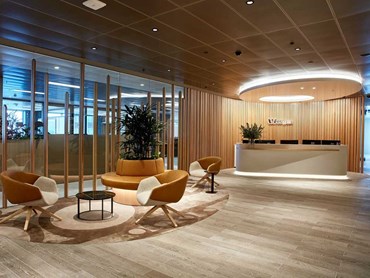SAS150 ceiling was selected to create a homogeneous identity at Westpac’s Sydney offices