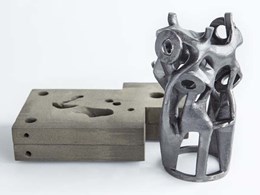Producing certified structural nodes in metal using printed sand moulds