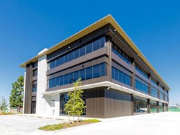 Aluminium framing meets design and durability goals at new Brisbane office building