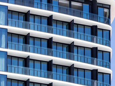 Alspec framing was specified for all 53 levels of the Dorsett Gold Coast Hotel