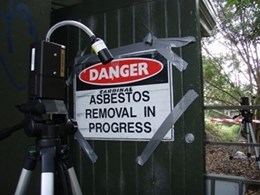 Asbestos air monitoring