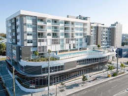 Expansive glass elements stream natural light into luxury Coorparoo apartments
