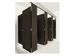 Make a statement with Horizon suspended toilet partitioning systems available from Waterloo Systems