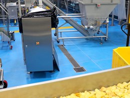 Allproof drainage system ensures food safety and hygiene at potato chip production facility