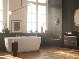 Aurena – an architectural bathroom collection that balances aesthetic harmony with everyday practicality