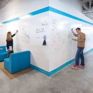 High performance whiteboard paints
