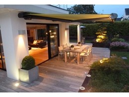 Outdoor entertaining sounds good with Markilux 6000 awnings