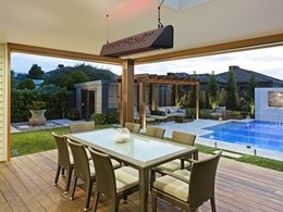 Alfresco dining just got better with new outdoor heating and lighting system