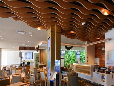 Wave Blades – sculpted features for walls and ceilings 