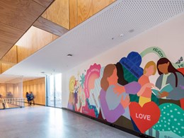 Feature VoglFuge ceilings balance acoustic and aesthetic goals at Toorak school
