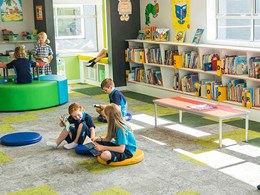 Retrofit turns school library into a multipurpose learning space