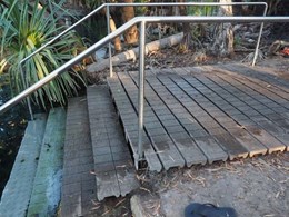 Enduroplank platforms provide relaxing spot for visitors to Bitter Springs NT