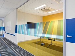 Criterion’s Multiglaze 90 aluminium partitioning suite installed at Dun & Bradstreet Melbourne