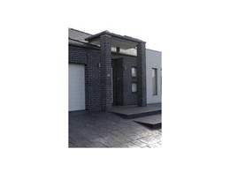 Grey bricks trending in statement home exterior design
