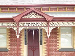 Adelaide lacework and balustrade designs continue to be popular in new properties