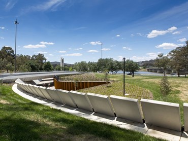 National Award for Urban Design&mdash;Lennox Bridge Portals (NSW) by Hill Thalis Architecture + Urban Projects. Photography by Brett Boardman&nbsp;
