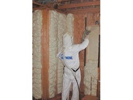 Icynene soft spray foam insulation system available from ERA Polymers