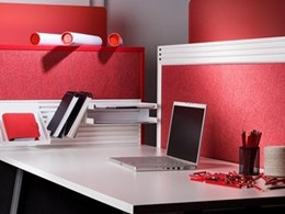 EchoPanel textiles for office partitions from Woven Image
