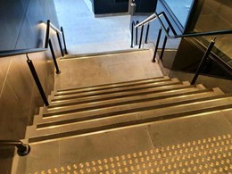 Brass stair nosing stays on-trend with Classic’s new Tredfx range