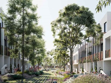 Northcote Place is a community of 74 townhouses designed for sustainable living