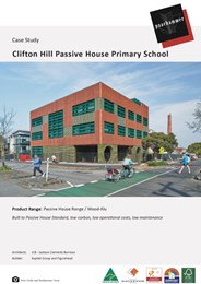 Case study: Clifton Hill Passive House Primary School