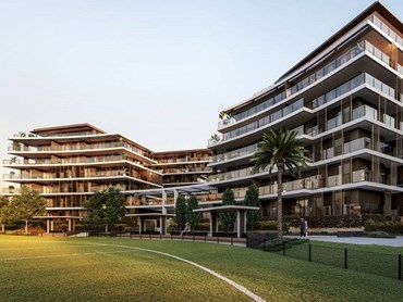 The Terraces embraces the unique setting of Claremont Oval