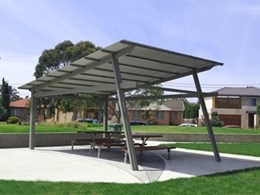 Landmark Products customises durable shelter for Heffron Park community