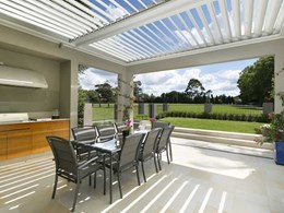 Harness the light and warmth of the autumn sun with a Vergola