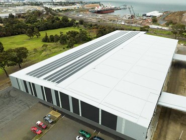 Plant 5’s solar installation covers 12,000m² of the facility’s roof